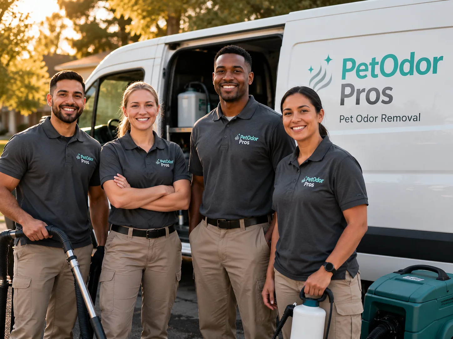 Pet Odor Removal team serving Corona, CA
